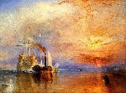 The fighting Temeraire tugged to her last berth to be broken up, Joseph Mallord William Turner